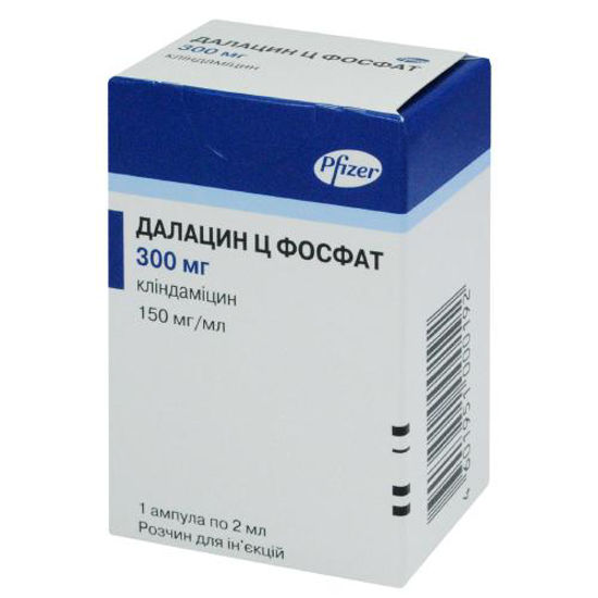 Далацин Ц фосфат раствор 150 мг/мл 2 мл